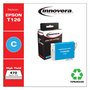 A Picture of product IVR-26220 Innovera® 26120-27420 Ink Remanufactured Cyan Replacement for 126 (T126220), 470 Page-Yield