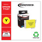 A Picture of product IVR-27420 Innovera® 26120-27420 Ink Remanufactured Yellow Replacement for 127 (T127420), 755 Page-Yield, Ships in 1-3 Business Days