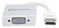 A Picture of product IVR-30040 Innovera® HDMI to SVGA Adapter 6", White