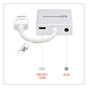A Picture of product IVR-30040 Innovera® HDMI to SVGA Adapter 6", White