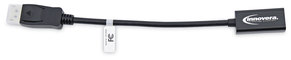 Innovera® Display Port-HDMI Adapter DisplayPort-HDMI 0.65 ft, Black