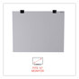 A Picture of product IVR-46401 Innovera® Antiglare Protective Monitor Filter LCD for 15" Flat Panel