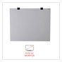 A Picture of product IVR-46403 Innovera® Antiglare Protective Monitor Filter LCD for 19" Flat Panel
