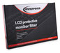 A Picture of product IVR-46405 Innovera® Antiglare Protective Monitor Filter LCD for 21.5" to 22" Widescreen Flat Panel 16:9/16:10 Aspect Ratio