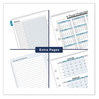 A Picture of product AAG-28122523 AT-A-GLANCE® My Day Daily/Monthly Planner Refill Desk Size 4, 8.5 x 5.5, Blue/White Sheets, 12-Month (Jan to Dec): 2023