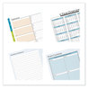 A Picture of product AAG-281285Y23 AT-A-GLANCE® My Week Weekly/Monthly Planner Refill Zenscapes Photos, Desk Size 4, 8.5 x 5.5, Blue/White Sheets, 12-Month (Jan-Dec): 2023