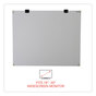 A Picture of product IVR-46414 Innovera® Premium Antiglare Blur Privacy Monitor Filter for 19" to 20" Widescreen Flat Panel 16:10 Aspect Ratio