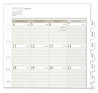 A Picture of product AAG-481225A23 AT-A-GLANCE® My Day Daily/Monthly Planner Refill with Diary Notes, Desk Size 4, 8.5 x 5.5, Brown/White Sheets, 12-Month (Jan to Dec): 2023
