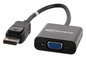 A Picture of product IVR-50010 Innovera® Display Port to VGA Adapter DisplayPort 0.65 ft, Black