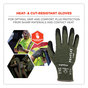 A Picture of product EGO-10336 ergodyne® ProFlex 7042 ANSI A4 Nitrile-Coated CR Gloves. Size 2X-Large. Green. 12 pairs/pack. Ships in 1-3 Business Days.