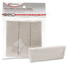A Picture of product IVR-51506 Innovera® Microfiber Cleaning Cloths 6 x 7, Unscented, Gray, 3/Pack