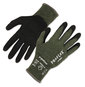 A Picture of product EGO-10342 ergodyne® ProFlex 7042 ANSI A4 Nitrile-Coated CR Gloves. Size Small. Green. 1 pair. Ships in 1-3 Business Days.