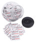 A Picture of product IVR-51517 Innovera® Antistatic Screen Cleaning Wipes 1-Ply, 4.75 x 7.25, Unscented, White, 200 Sachets, Fishbowl Container with Black Top