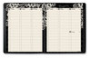A Picture of product AAG-541905 AT-A-GLANCE® Lacey Weekly/Monthly Appointment Book Weekly Block Format Professional Artwork, 11 x 8.5, Black/White, 13-Month (Jan-Jan): 2024-2025