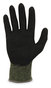 A Picture of product EGO-10345 ergodyne® ProFlex 7042 ANSI A4 Nitrile-Coated CR Gloves. Size X-Large. Green. 1 pair. Ships in 1-3 Business Days.