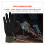 A Picture of product EGO-10346 ergodyne® ProFlex 7042 ANSI A4 Nitrile-Coated CR Gloves. Size 2X-Large. Green. 1 pair. Ships in 1-3 Business Days.