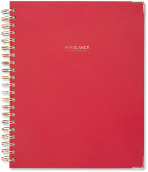 AT-A-GLANCE® Harmony Weekly/Monthly Hardcover Planner 11 x 8.5, Berry Cover, 13-Month (Jan to Jan): 2023 2024