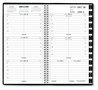A Picture of product AAG-7000805 AT-A-GLANCE® Compact Weekly Appointment Book 6.25 x 3.25, Black Cover, 12-Month (Jan to Dec): 2024