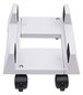 A Picture of product IVR-54001 Innovera® Mobile CPU Stand 8.75w x 10d 5h, Light Gray