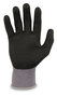 A Picture of product EGO-10363 ergodyne® ProFlex 7000 Nitrile-Coated Gloves with Microfoam Palm. Size Medium. Gray. 12 pairs/pack. Ships in 1-3 Business Days.