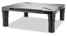 A Picture of product IVR-55010 Innovera® Single Level Monitor Riser. 13.13 X 13.5 X 4 in. Black.