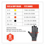 A Picture of product EGO-10365 ergodyne® ProFlex 7000 Nitrile-Coated Gloves with Microfoam Palm. Size X-Large. Gray. 12 pairs. Ships in 1-3 Business Days.