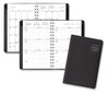 A Picture of product AAG-70100X45 AT-A-GLANCE® Contemporary Weekly/Monthly Planner Open-Block Format, 8.5 x 5.5, Graphite Cover, 12-Month (Jan to Dec): 2024