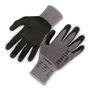 A Picture of product EGO-10375 ergodyne® ProFlex 7000 Nitrile-Coated Gloves with Microfoam Palm. Size X-Large. Gray. 1 pair. Ships in 1-3 Business Days.