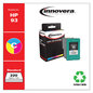 A Picture of product IVR-61WN Innovera® 61WN, 62WN Inkjet Cartridge Remanufactured Tri-Color Ink, Replacement for 93 (C9361WN), 175 Page-Yield