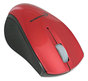 A Picture of product IVR-62204 Innovera® Mini Wireless Optical Mouse 2.4 GHz Frequency/30 ft Range, Left/Right Hand Use, Red/Black