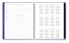 A Picture of product AAG-70250X14 AT-A-GLANCE® Contemporary Monthly Planner 11.38 x 9.63, Purple Cover, 12-Month (Jan to Dec): 2025