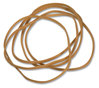 A Picture of product UNV-00118 Universal® Rubber Bands Size 18, 0.04" Gauge, Beige, 1 lb Box, 1,600/Pack