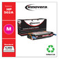 A Picture of product IVR-6473A Innovera® 6470A, 6471A, 6472A, 6473A Laser Cartridge Remanufactured Magenta Toner, Replacement for 502A (Q6473A), 4,000 Page-Yield