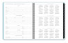 A Picture of product AAG-7026XL38 AT-A-GLANCE® Contemporary Lite Monthly Planner 11 x 9.5, Light Blue Cover, 12-Month (Jan to Dec): 2024