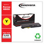 A Picture of product IVR-6600Y Innovera® 6600B, 6600C, 6600M, 6600Y Toner Remanufactured Yellow High-Yield Replacement for 106R02227, 6,000 Page-Yield