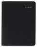 A Picture of product AAG-7082205 AT-A-GLANCE® Four-Person Group Daily Appointment Book 11 x 8, Black Cover, 12-Month (Jan to Dec): 2024