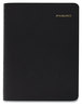 A Picture of product AAG-7082205 AT-A-GLANCE® Four-Person Group Daily Appointment Book 11 x 8, Black Cover, 12-Month (Jan to Dec): 2025