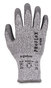 A Picture of product EGO-10453 ergodyne® ProFlex 7030 ANSI A3 PU Coated CR Gloves. Size Medium. Gray. 12 pairs/pack. Ships in 1-3 Business Days.