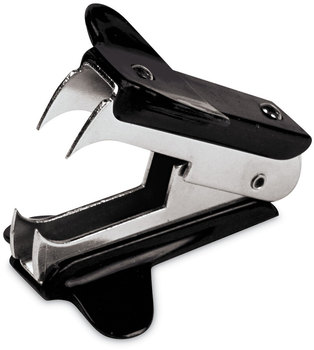 Universal® Jaw Style Staple Remover Black