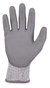 A Picture of product EGO-10454 ergodyne® ProFlex 7030 ANSI A3 PU Coated CR Gloves. Size Large. Gray. 12 pairs/pack. Ships in 1-3 Business Days.