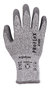 A Picture of product EGO-10455 ergodyne® ProFlex 7030 ANSI A3 PU Coated CR Gloves. Size X-Large. Gray. 12 pairs/pack. Ships in 1-3 Business Days.