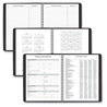 A Picture of product AAG-7086505 AT-A-GLANCE® Weekly Appointment Book Ruled for Hourly Appointments Vertical-Column 8.75 x 7, Black Cover, 13-Month (Jan-Jan): 2024-2025