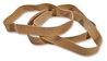 A Picture of product UNV-01107 Universal® Rubber Bands Size 107, 0.06" Gauge, Beige, 1 lb Box, 40/Pack
