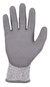 A Picture of product EGO-10455 ergodyne® ProFlex 7030 ANSI A3 PU Coated CR Gloves. Size X-Large. Gray. 12 pairs/pack. Ships in 1-3 Business Days.