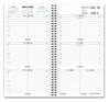A Picture of product AAG-7090410 AT-A-GLANCE® Weekly Appointment Book Refill Hourly Ruled 6.25 x 3.25, White Sheets, 12-Month (Jan to Dec): 2024