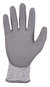 A Picture of product EGO-10463 ergodyne® ProFlex 7030 ANSI A3 PU Coated CR Gloves Gray, Medium, Pair, Ships in 1-3 Business Days