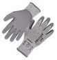 A Picture of product EGO-10463 ergodyne® ProFlex 7030 ANSI A3 PU Coated CR Gloves Gray, Medium, Pair, Ships in 1-3 Business Days