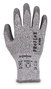 A Picture of product EGO-10464 ergodyne® ProFlex 7030 ANSI A3 PU Coated CR Gloves Gray, Large, Pair, Ships in 1-3 Business Days