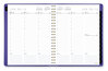 A Picture of product AAG-70940X14 AT-A-GLANCE® Contemporary Weekly/Monthly Planner 11.38 x 9, Purple Cover, 12-Month (Jan to Dec): 2024