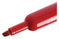 A Picture of product UNV-07052 Universal™ Chisel Tip Permanent Marker Broad Red, Dozen